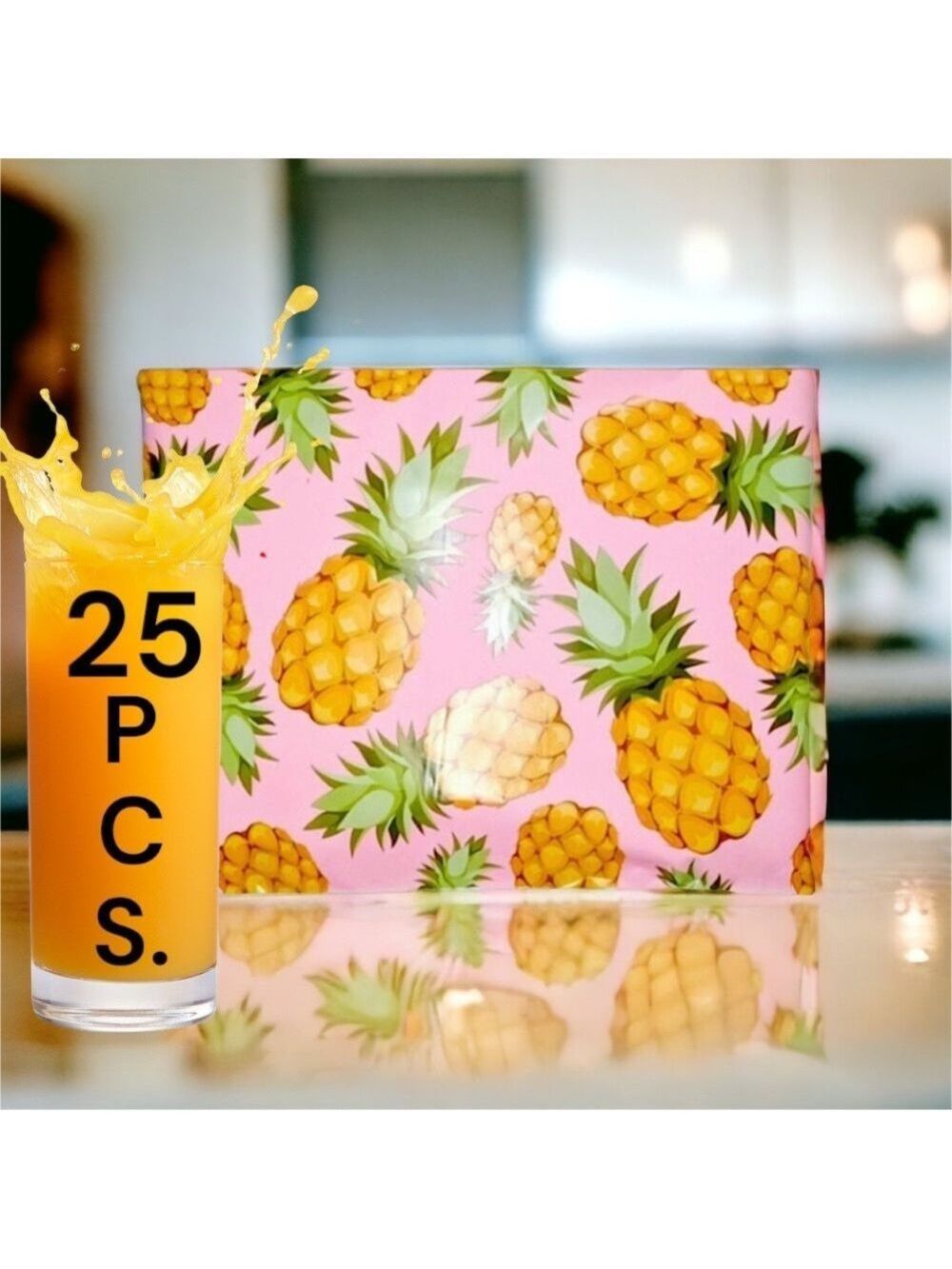 25 10X13 Poly Mailers Pineapple PRICE IS FIRM - Picture 5 of 15